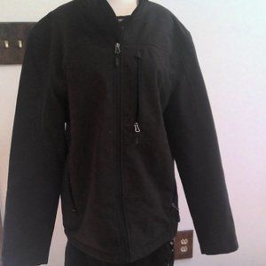 G.H.BASS & CO BLACK LARGE WOMENS JACKET